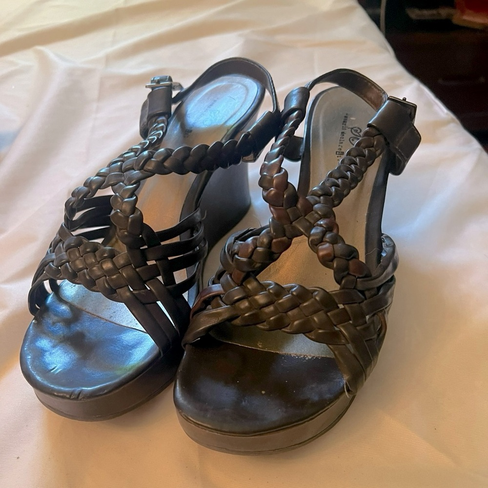 SO Designers Wedges Used Good Condition